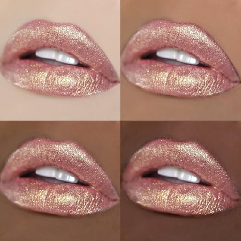FOCALLURE Glisten Opal Shine Lipstick, High Impact Lip Color, Moisturizing Tinted Lip Balm, Lightweight & Hydrating Formula for Lip Care, SOUR SUGAR