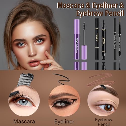 21 Pc Complete Makeup Set with 40 Color Eyeshadow Palette & Brushes