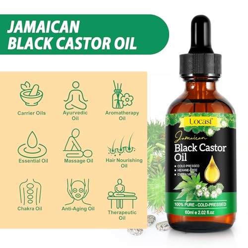 Jamaican Black Castor Oil - 100% Pure Organic Hair & Skin Oil