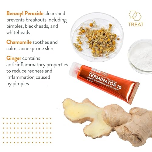 AcneFree Terminator 10 Benzoyl Peroxide Acne Spot Treatment 1oz