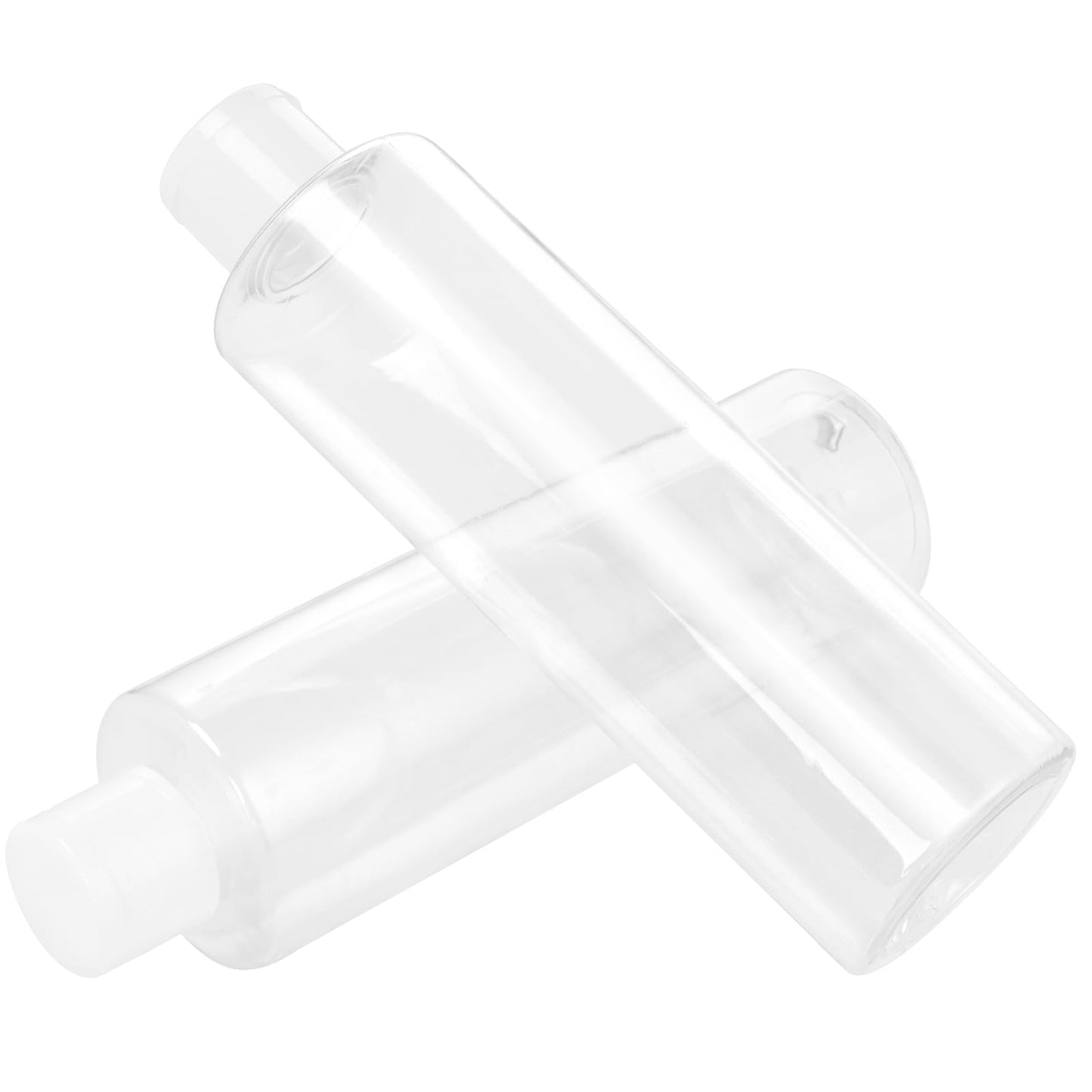 ZEONHAK 30 Pack 8oz / 250ml Clear Plastic Empty Bottles, Plastic Travel Bottle with Flip Cap, Portable Refillable Containers for Shampoo, Lotion, Liquid Body Soap, Cream, Toner and Other Liquids