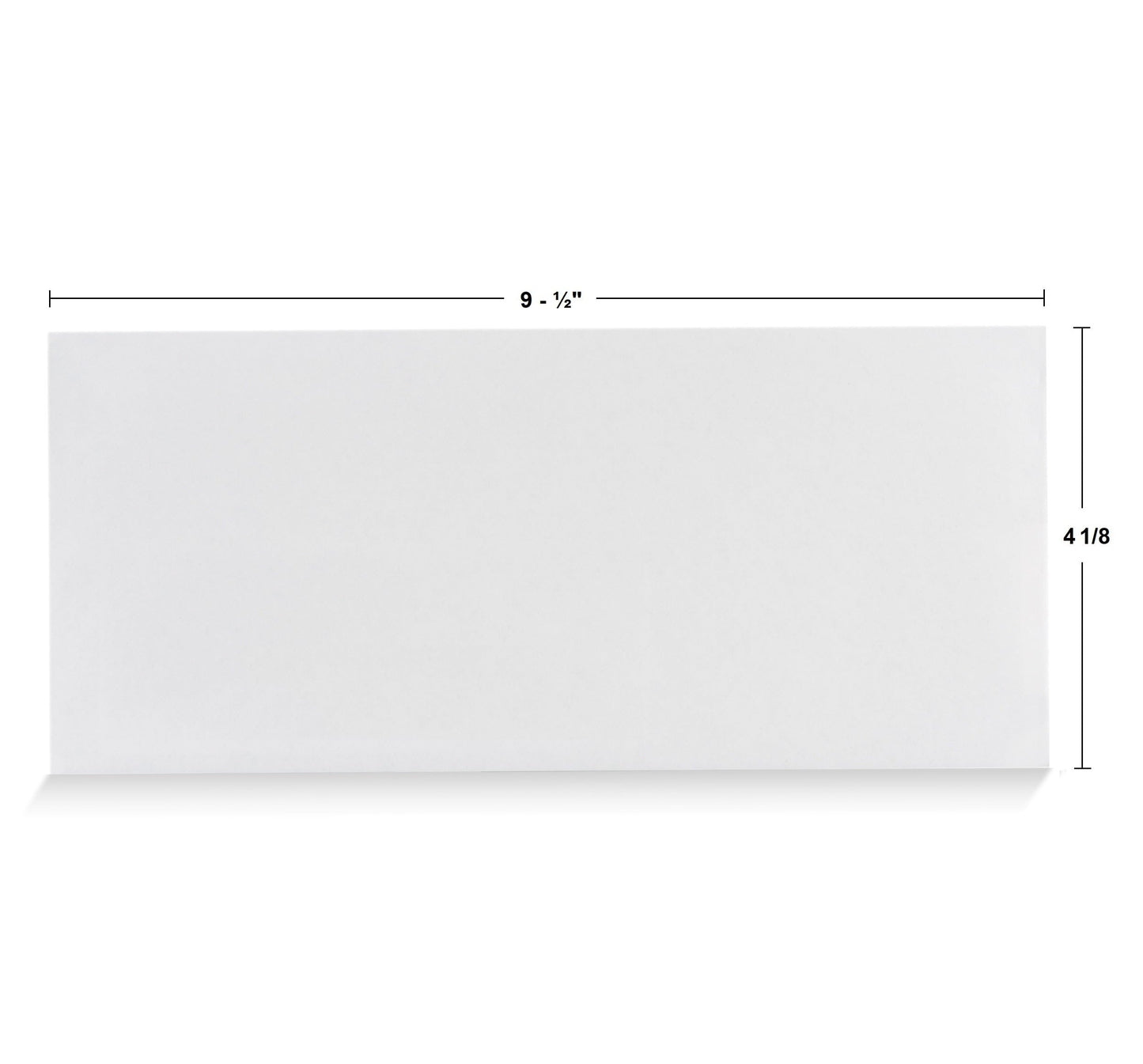 #10 Security Tinted Self-Seal Envelopes - No Window - EnveGuard, Size 4-1/8 X 9-1/2 Inches - White - 24 LB - 200 Count (34100-2)