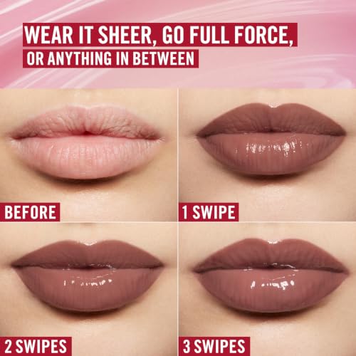 Rimmel Oh My Gloss! Slip Stick Lip Gloss, 400 Rebel