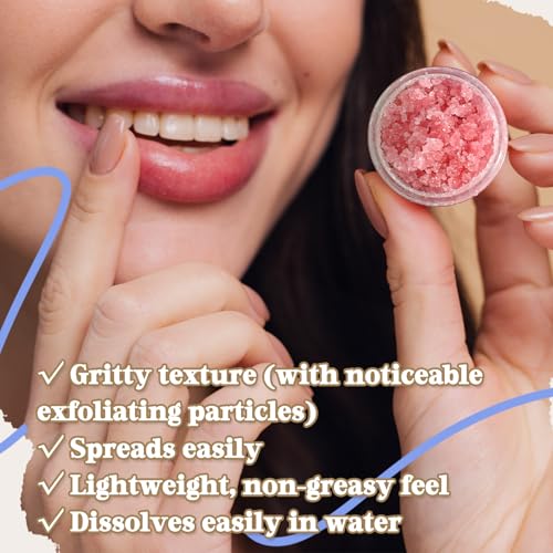 DIY Sugar Lip Scrub Making Kit with Shea Butter & Tools