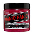 MANIC PANIC Classic Hot Hot Pink Semi Permanent Hair Color - Neon Pink Hair Dye for Women & Men That Lasts 4-6 Weeks - Vegan, Ammonia & Cruelty-Free - Create & Mix Custom Shades (4oz)