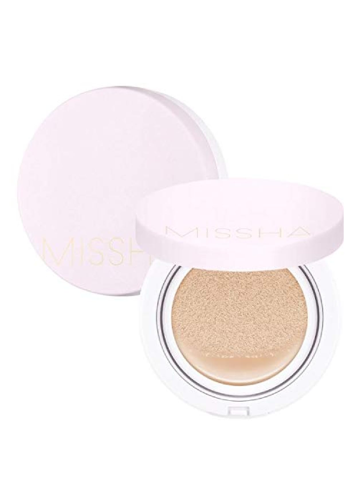 MISSHA Magic Cushion Foundation No.23 (2 Pack) Natural Beige for light with neutral skin tone Flawless Coverage, Dewy Finish, Easy Application for All Skin Types