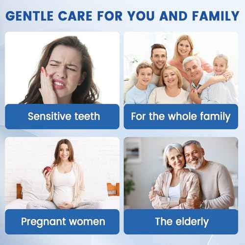 Fregum 8811W Extra Soft Toothbrushes for Adults, Periodontist Design Tapered Bristles for Sensitive Teeth and Receding Gums, 6 Count