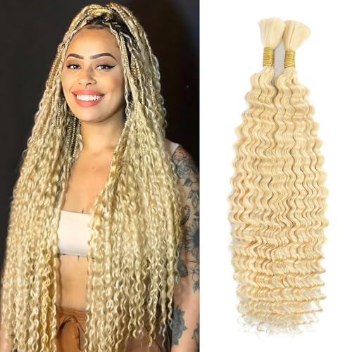 Blonde Boho Braiding Hair - 110g 22 Inch 2 Bundles #613