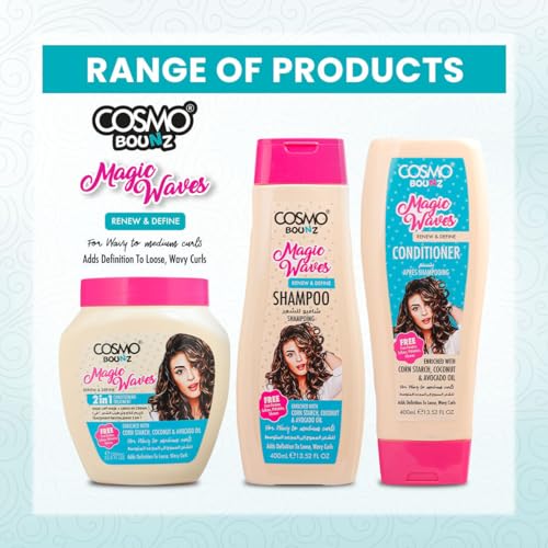 CD Cosmo Bounz Magic Waves 2-in-1 Hair Conditioner & Treatment 1000ml