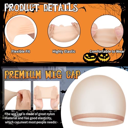 Latex Bald Cap for Halloween Costume & Makeup
