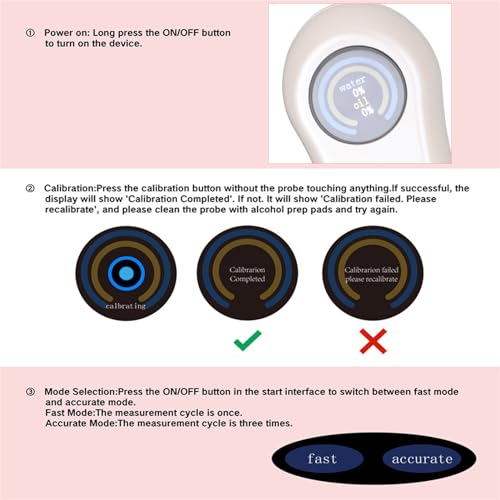 Digital Skin Hydration Tester - Water & Oil Analyzer