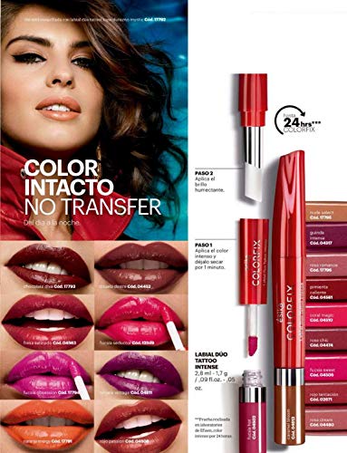Esika Colorfix Duo Tattoo Lipstick 24HR - Rosa Chic
