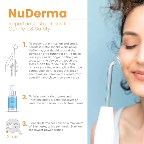 Pure Daily Care NuDerma Handheld Skin Therapy Wand – Anti-Aging