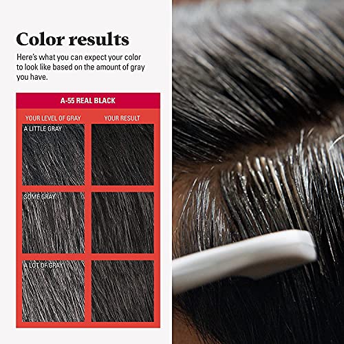 Just For Men Touch of Gray Hair Color Kit with Comb Applicator