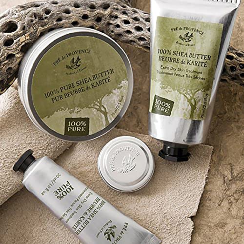 Pre de Provence Beurre De Karit? Moisturizing Collection, Shea Butter Enriched Nourishing, Pure Shea Butter, 30 ML, Unscented