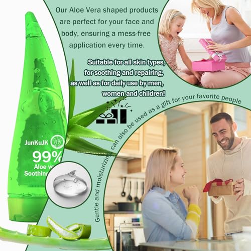 99% Purity Aloe Vera Gel 260ml - Non-Sticky Hydrating Moisturizer
