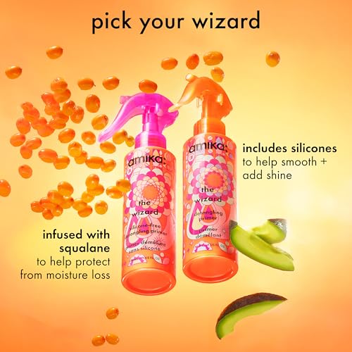 Amika The Wizard Detangling Hair Primer - Heat Protectant Spray