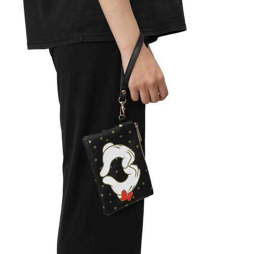 Bioworld Mickey 3-Piece Set Toiletry Bags with Clear PVC Makeup Bag