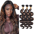 P1B/30 Body Wave Human Hair Bundles - 3 Pack 30 inch