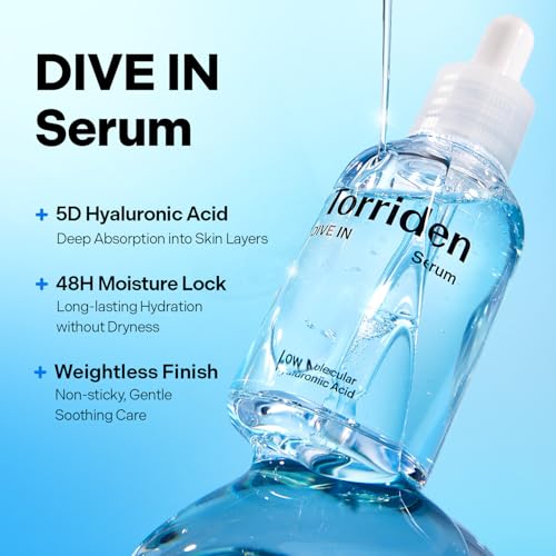Torriden DIVE IN Hyaluronic Acid Serum 50ml | Korean Hydrating Face Serum