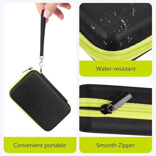 EcoVibe EVA Protective Shaver Hard Case Compatible with Philips One Blade QP2724/90 QP2834/70 QP2630/72 Hybrid Electric Trimmer Hard Portable Storage Carrying Case for Shavers and Accessories