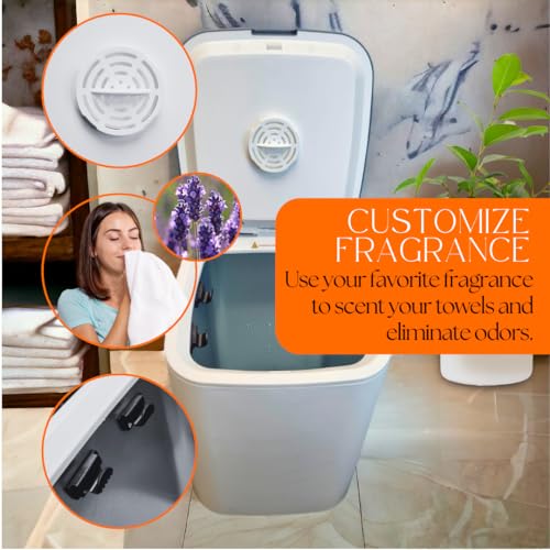 Luxury Towel Warmer Bucket 26L – Fast Heating for Bathroom