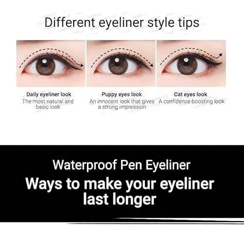 MACQUEEN - Waterproof Pen Eyeliner (Brown Black)