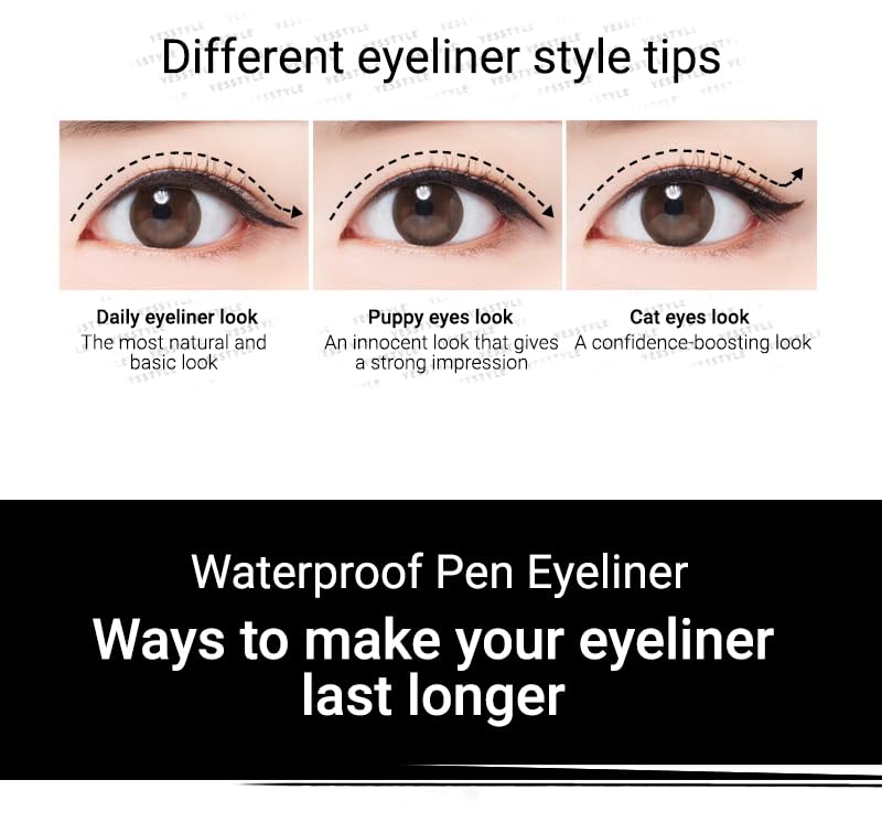 Waterproof Pen Eyeliner - Deep Black Liquid Liner