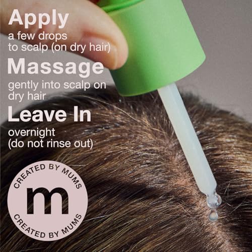 mumms Hair Growth Serum with Saw Palmetto & Ginger Root for Thinning Hair, 2 fl oz