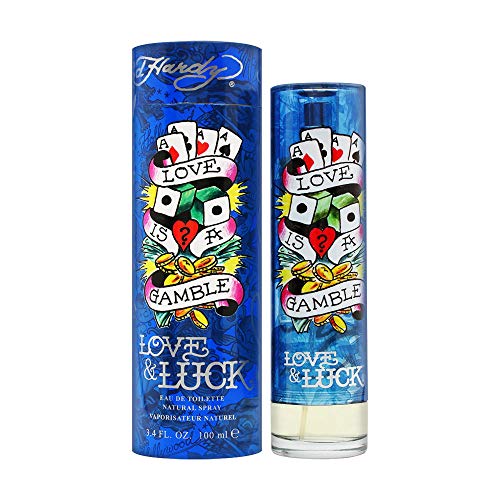 Ed Hardy Love & Luck Eau de Toilette for Men, 3.4 oz