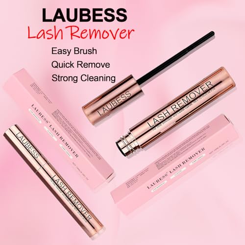LAUBESS Lash Remover for Extensions - Gentle & Fast 10ML