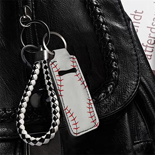 Portable Lip Balm Holder Keychain for Women