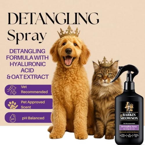 Barkin & Meowson Detangling Spray for Dogs & Cats 350ml