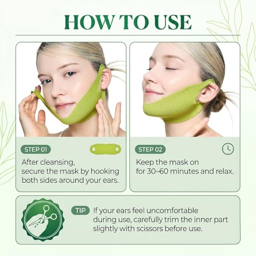 V-Line Facial Firming Mask with Caffeine & Collagen - 2 Boxes