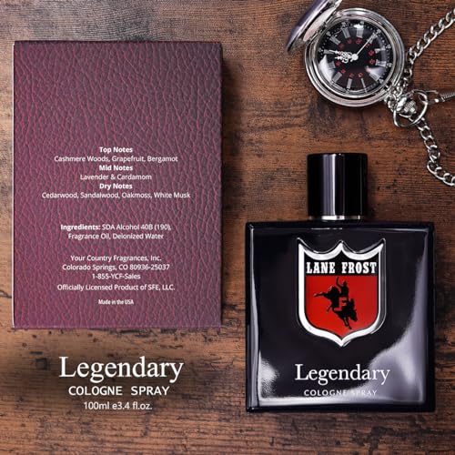 Lane Frost Legendary Original Men's Cologne 3.4 fl oz