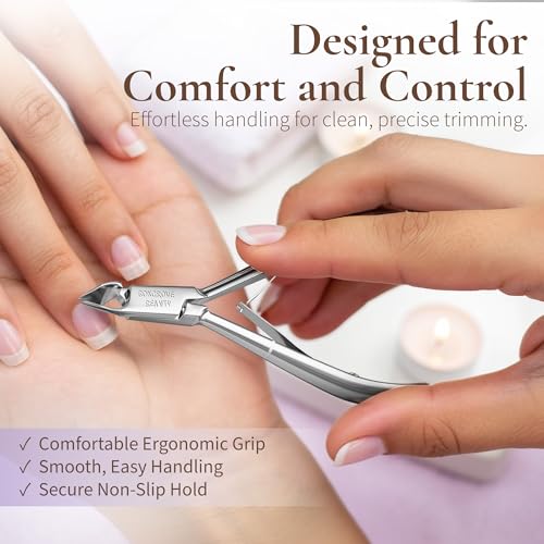 BOXGROVE Beauty Professional Stainless Steel Cuticle Nipper & Trimmer
