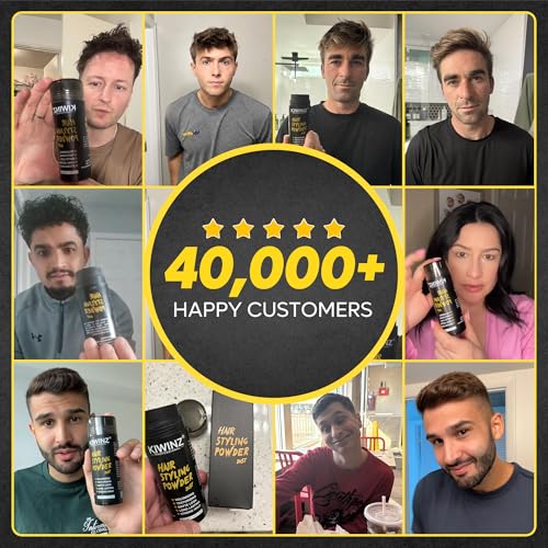 Hair Styling Powder for Men - Matte Finish, Long-Lasting Hold & Volume