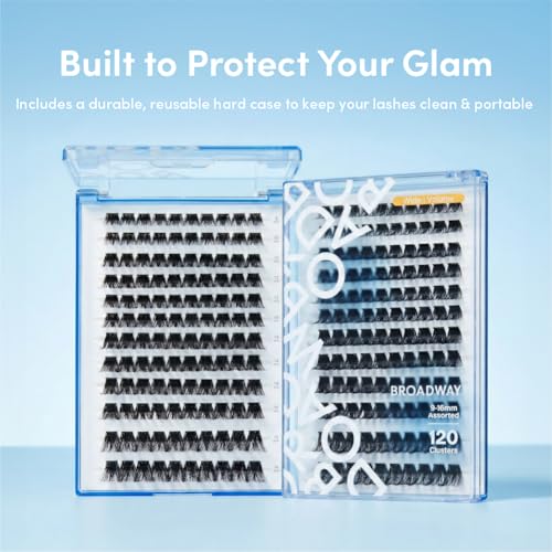 Broadway Lash Clusters 9-16mm - 120pc DIY Lash Extensions