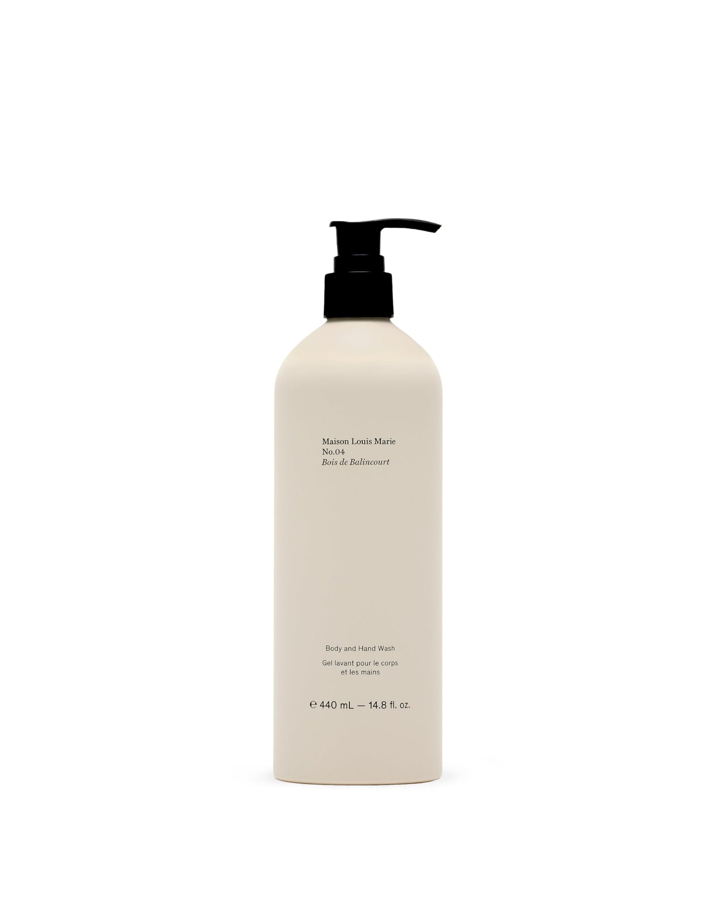 Maison Louis Marie - No.04 Bois de Balincourt Natural Body + Hand Wash | Luxury Clean Beauty + Non-Toxic Fragrance (14.8 fl oz | 440 ml)