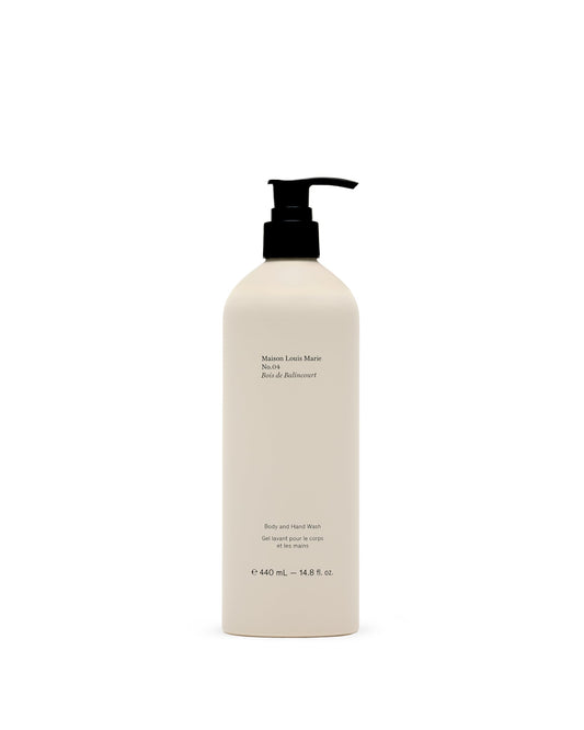 Maison Louis Marie - No.04 Bois de Balincourt Natural Body + Hand Wash | Luxury Clean Beauty + Non-Toxic Fragrance (14.8 fl oz | 440 ml)
