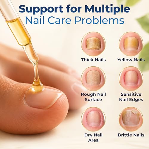 Premium Nail Care Oil with Brush Applicator for Nails