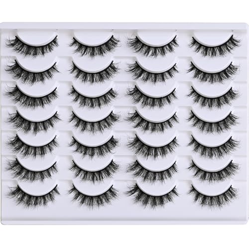 Manga Eyelashes 15mm - Natural Wispy Strip Lashes by Hushlibaby