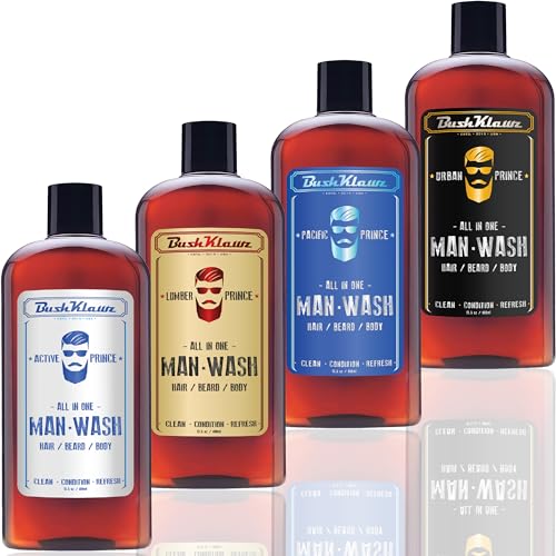 Lumber Prince 3-in-1 Men's Shampoo, Conditioner & Body Wash