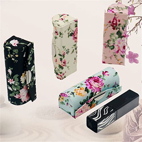 Lipstick Case with Mirror - 4 Pack Portable Organizer