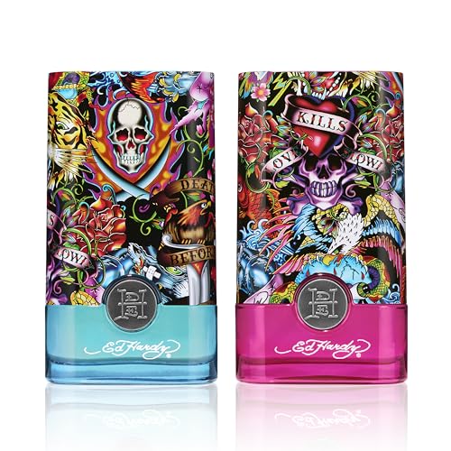 ED HARDY Hearts & Daggers Eau de Toilette for Men, 3.4 oz