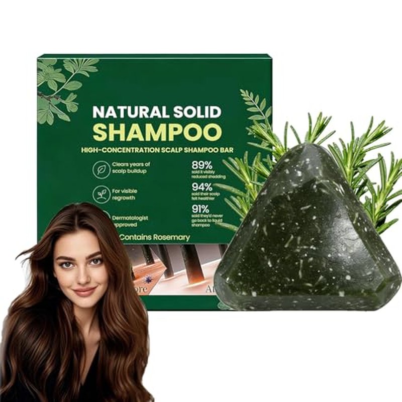 Revitalizing Rosemary Scalp Shampoo Bar for Thinning Hair