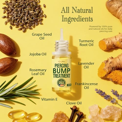 BodyJ4You Keloid Bump Removal Oil - Piercing Aftercare Shrinking Drops