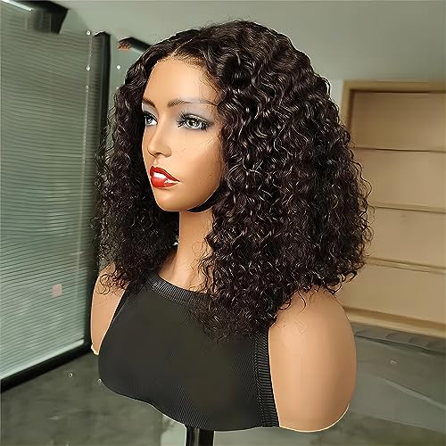 ISEE Glueless Bob Wig Human Hair Water Wave 10"