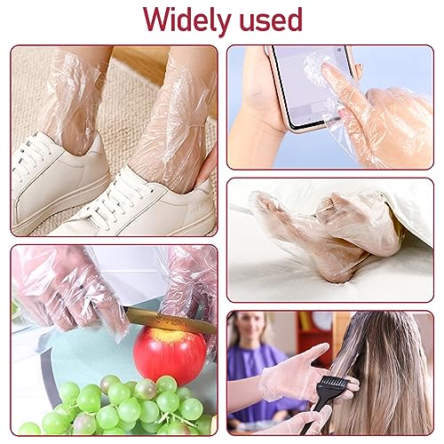 200 Pack Disposable Paraffin Wax Liners for Hand and Feet Spa Treatment
