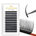 Wet Lashes Eyelash Extension Premade Manga Lashes Anime Chunk Cosplay Lashes C/D Curl Thick Wet Spikes Lash Extensions Wispy Comic Lash Clusters DIY Anime Lash Extensions (black, 0.07-C-Mix8-15mm)